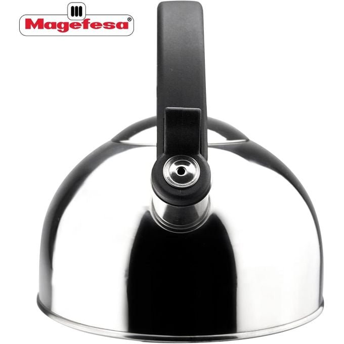 3 Magefesa théière a sifflet nubia / 2L en inox