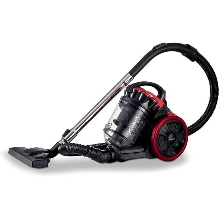 ASPIRATEUR SANS SAC KENWOOD VBP7000 2200W - NOIR&ROUGE ASPIRATEUR SANS SAC KENWOOD VBP7000 2200W - NOIR&ROUGE