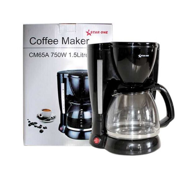 CAFETIÈRE STAR ONE CM65A 750 W 1.5 LITRES - NOIR