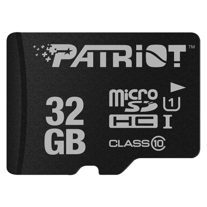 CARTE MÉMOIRE PATRIOT MICROSDHC 32 GO CLASSE 10 CARTE MÉMOIRE PATRIOT MICROSDHC 32 GO CLASSE 10