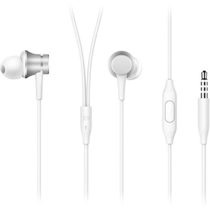 ÉCOUTEURS FILAIRES XIAOMI MI BASIC - SILVER (ZBW4355TY) ÉCOUTEURS FILAIRES XIAOMI MI BASIC - SILVER (ZBW4355TY)