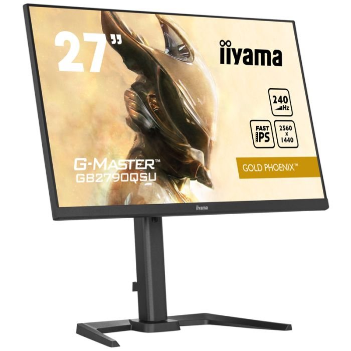 ECRAN GAMING IIYAMA G-MASTER GB2790QSU-B5 27'' WQHD FAST IPS 240 HZ.