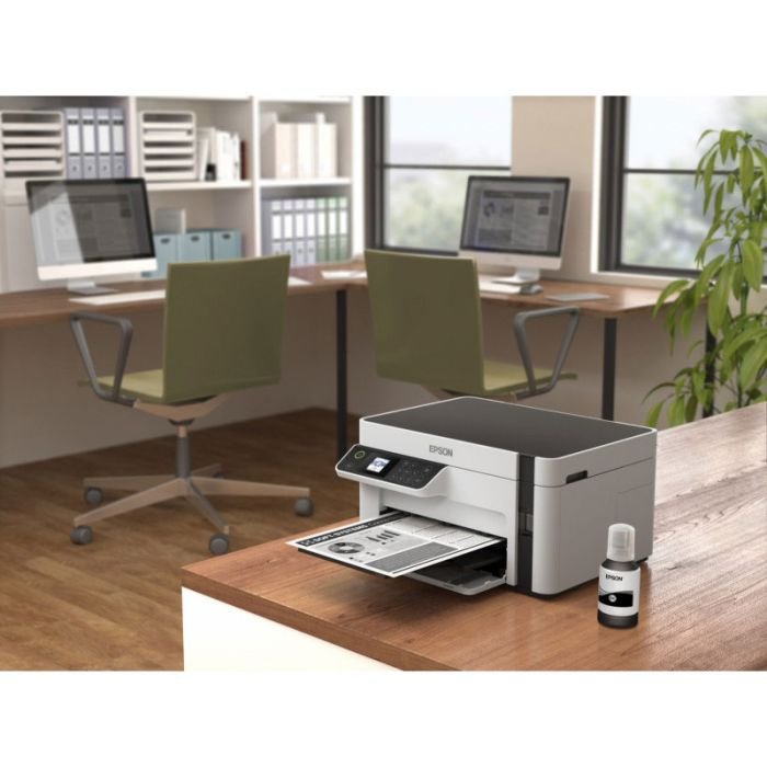 IMPRIMANTE À RÉSERVOIR INTÉGRÉ EPSON ECOTANK ET-M2120 3EN1 WIFI....