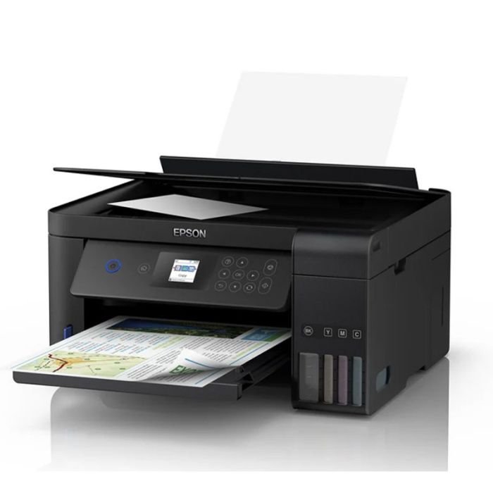 IMPRIMANTE À RÉSERVOIR INTÉGRÉ EPSON ECOTANK L4260 3EN1 COULEUR WIFI