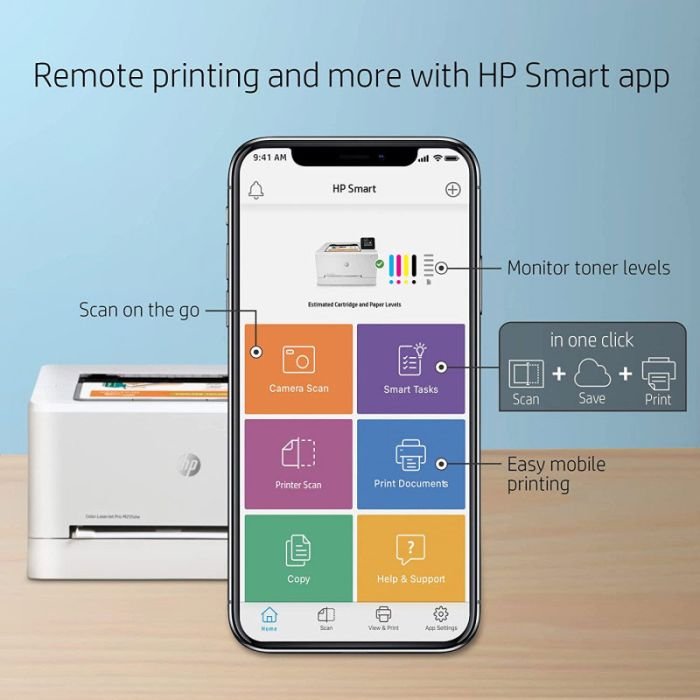 IMPRIMANTE HP COLOR LASERJET PRO M255DW..