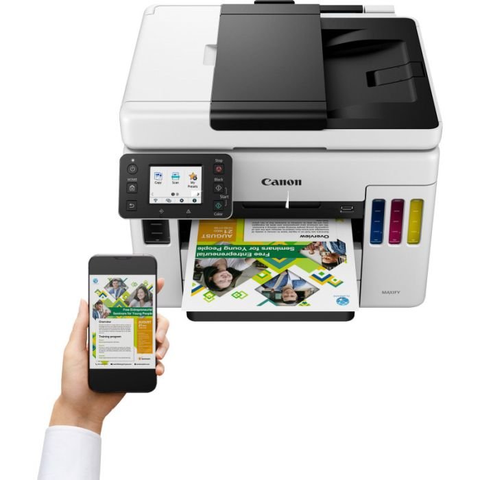 IMPRIMANTE MEGATANK MULTIFONCTION À RÉSERVOIR INTÉGRÉ CANON MAXIFY GX7040....
