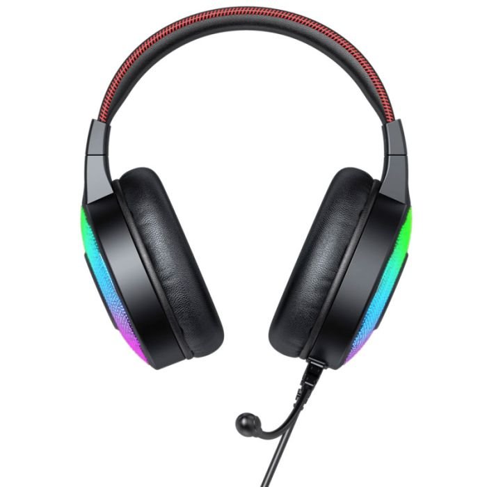 MICRO CASQUE GAMER FILAIRE HAVIT H2013D SURROUND 3D RGB - NOIR 4