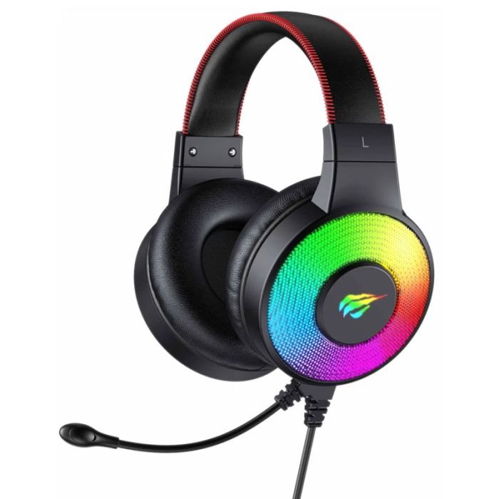 MICRO CASQUE GAMER FILAIRE HAVIT H2013D SURROUND 3D RGB - NOIR