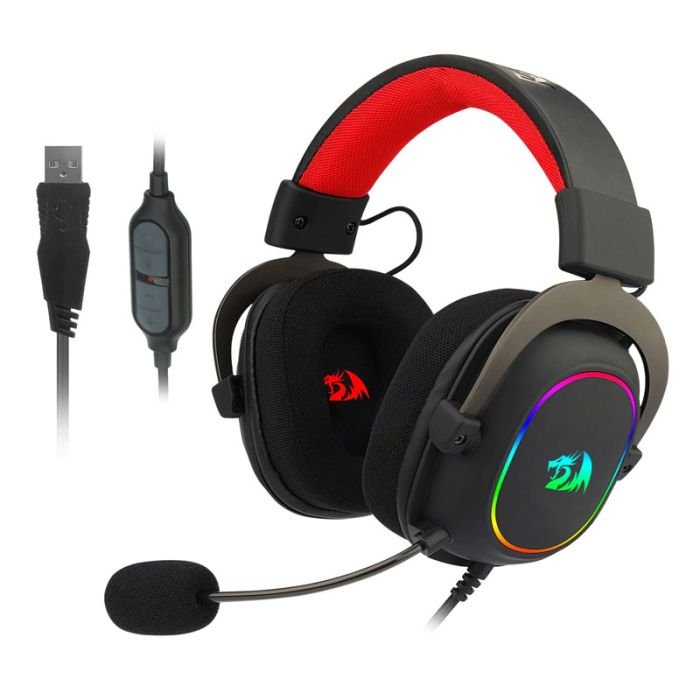 MICRO CASQUE GAMER REDRAGON ZEUS X H510-RGB USB 7.1 - NOIR MICRO CASQUE GAMER REDRAGON ZEUS X H510-RGB USB 7.1 - NOIR