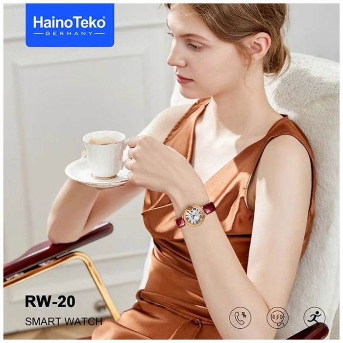 MONTRE CONNECTÉE HAINO TEKO RW20 - ROUGE....