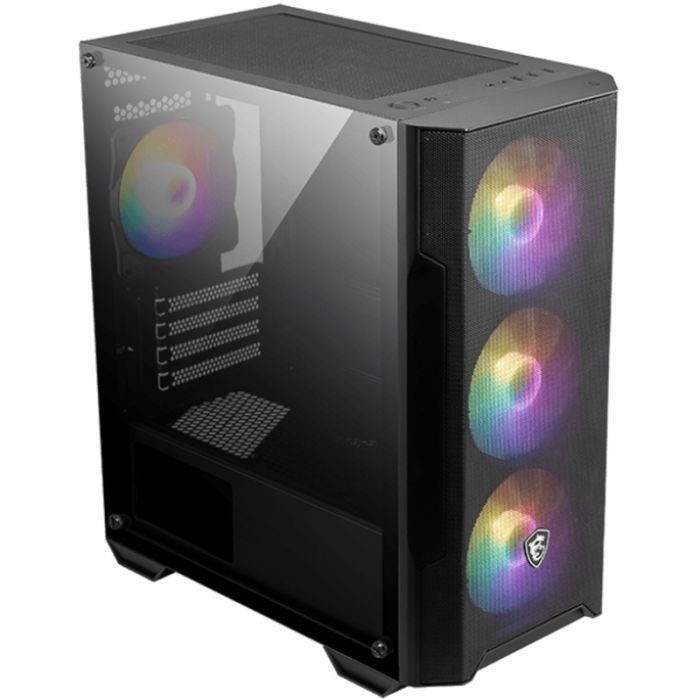 PC DE BUREAU GAMER AMD RYZEN 5 16GO MSI RTX 4060 VENTUS 2X BLACK 8G..