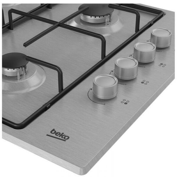 PLAQUE DE CUISSON BEKO HIGG64123SXL 4 FEUX 61 CM - INOX