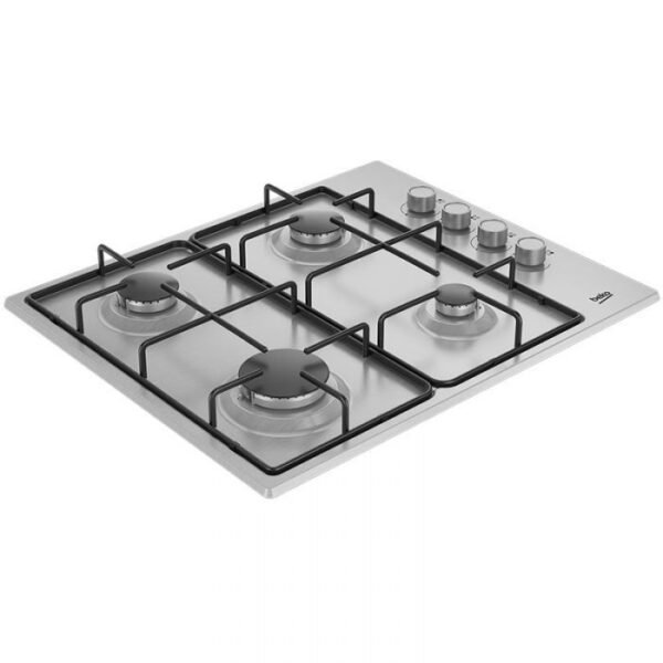PLAQUE DE CUISSON BEKO HIGG64123SXL 4 FEUX 61 CM - INOX