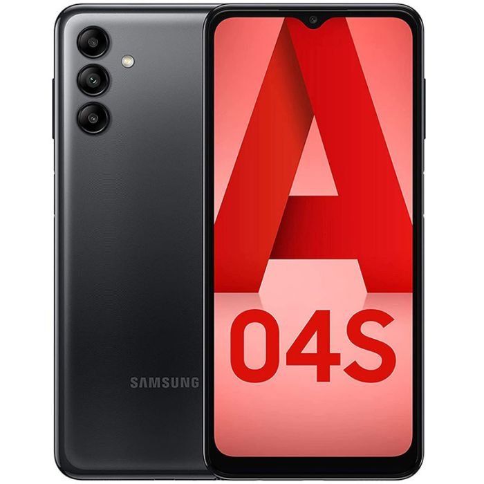 SMARTPHONE SAMSUNG GALAXY A04S 4GO 128GO NOIR + ABONNEMENT GLOBAL 12 MOIS SMARTPHONE SAMSUNG GALAXY A04S 4GO 128GO NOIR + ABONNEMENT GLOBAL 12 MOIS