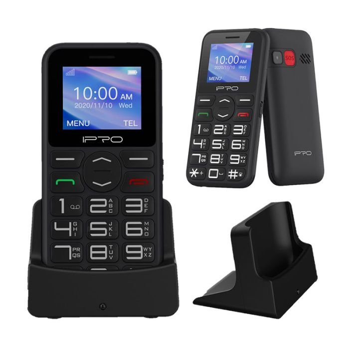 TÉLÉPHONE PORTABLE IPRO F183 - NOIR TÉLÉPHONE PORTABLE IPRO F183 - NOIR
