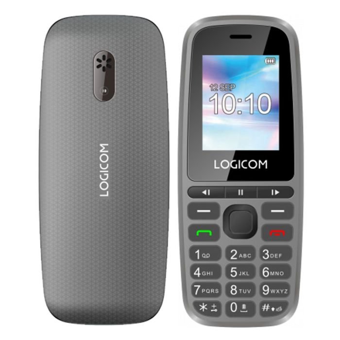 TÉLÉPHONE PORTABLE LOGICOM P 197E - GRIS TÉLÉPHONE PORTABLE LOGICOM P 197E - GRIS