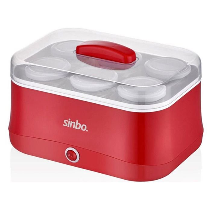 YAOURTIÈRE SINBO SYM-3904 2.2L – ROUGE. YAOURTIÈRE SINBO SYM-3904 2.2L – ROUGE
