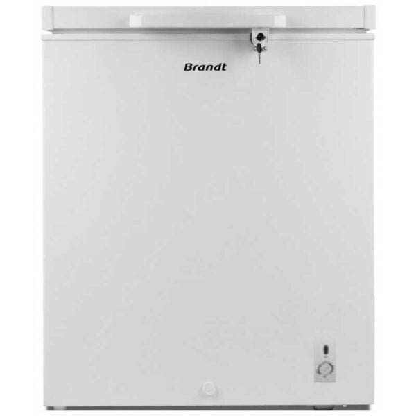 Congélateur Horizontal BRANDT, 120 Litres, Blanc, BFK615MSW