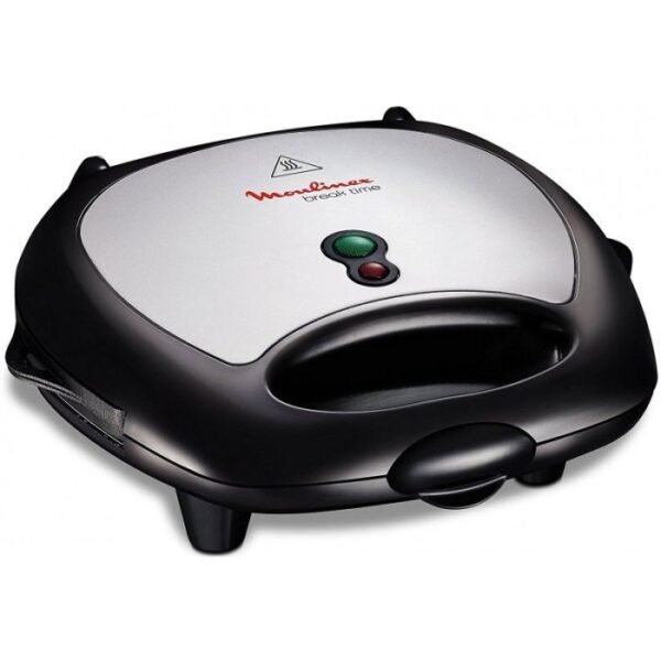 GAUFRIER MOULINEX SW611812 3EN1 700W - NOIR & SILVER