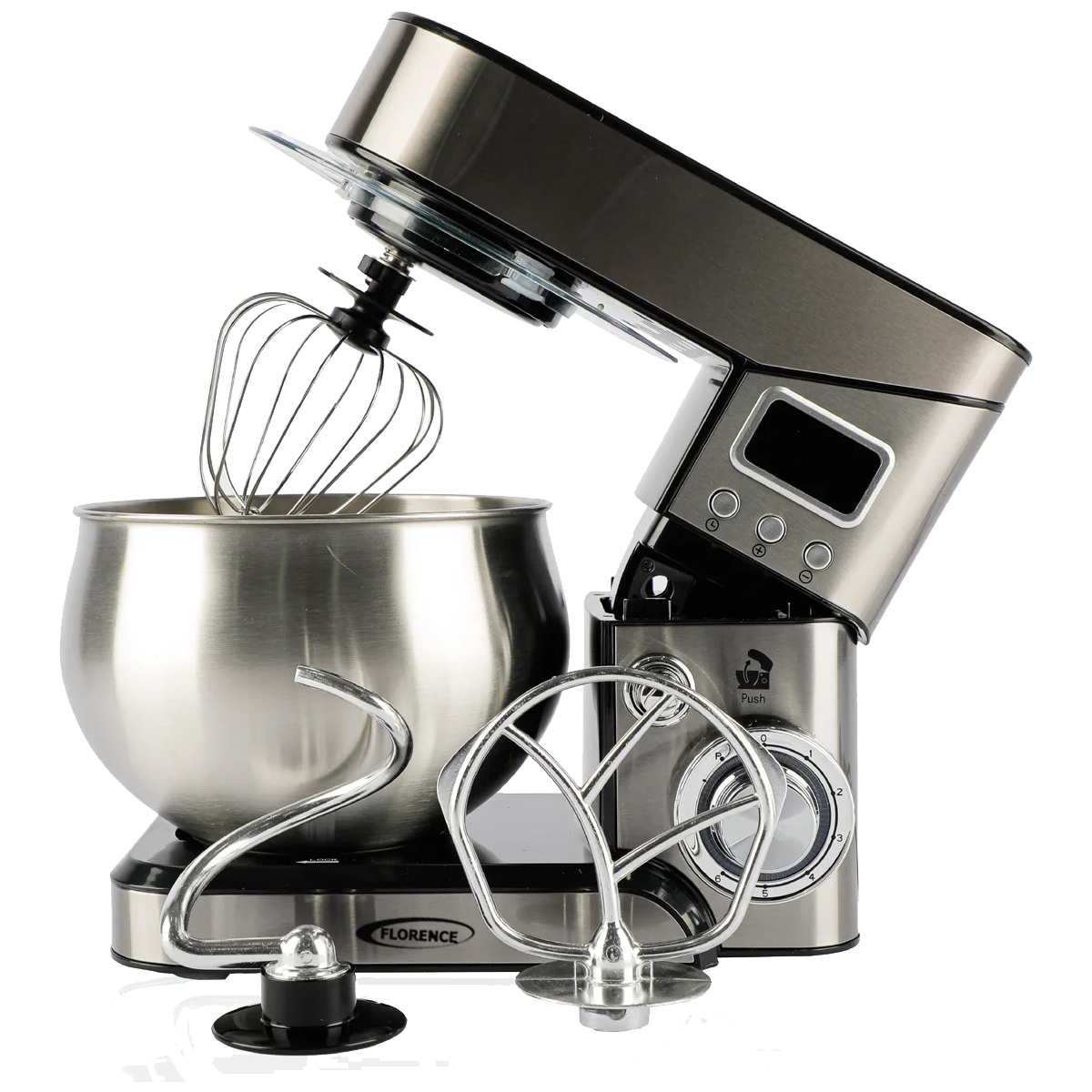 12L florance Robot Pétrin FLORENCE YD-9810E 12 litres 2200W