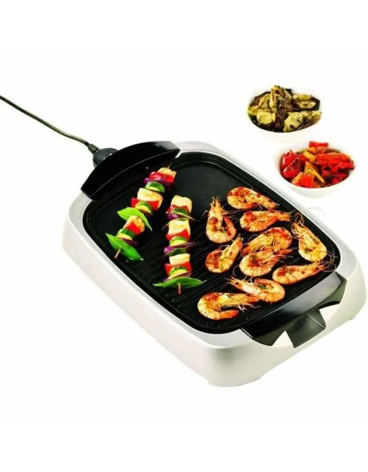 KENWOOD 2000 W Gris Grill électrique KENWOOD 2000 W Gris HG266