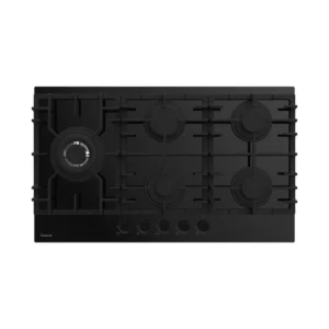 Plaque de cuisson Focus 5 Feux Vitro noir Fonte 90cm F.419B